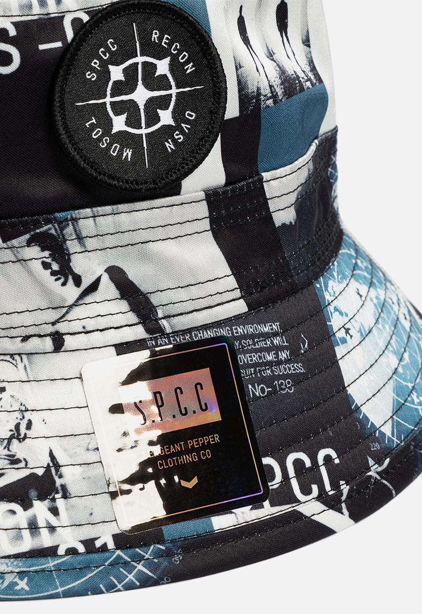 S.P.C.C - Recon Lexor Bucket Hat - White/Black