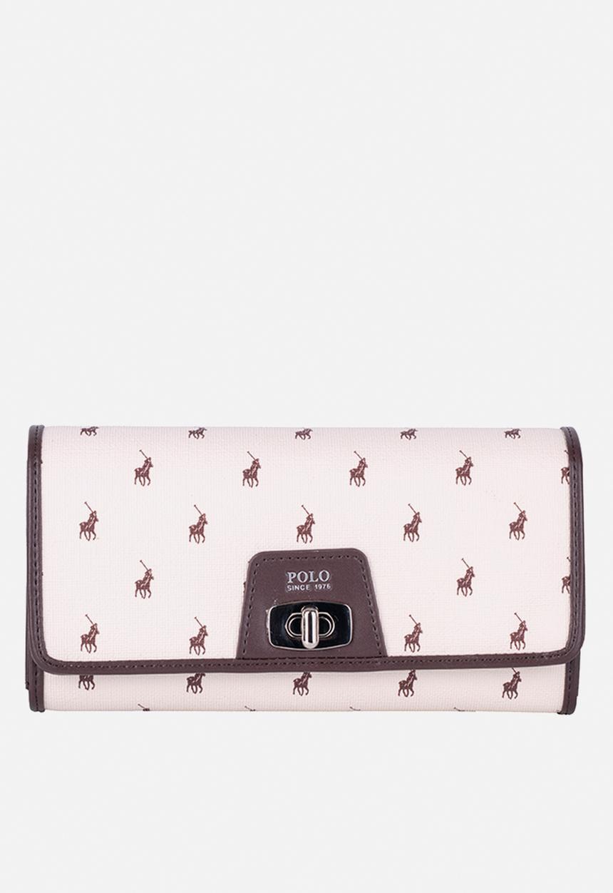 POLO - Encore Trifold Purse - Cream