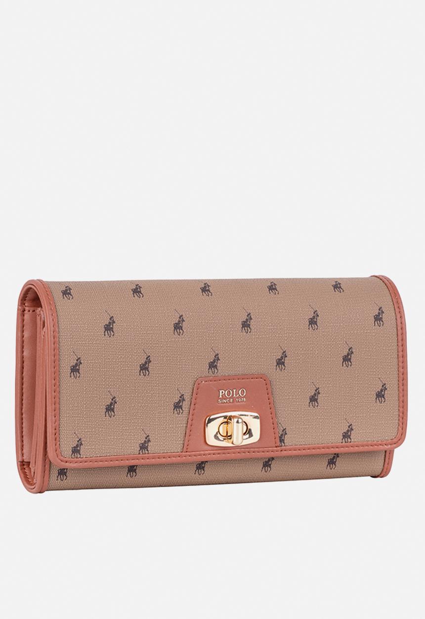 POLO - Encore Trifold Purse - Camel