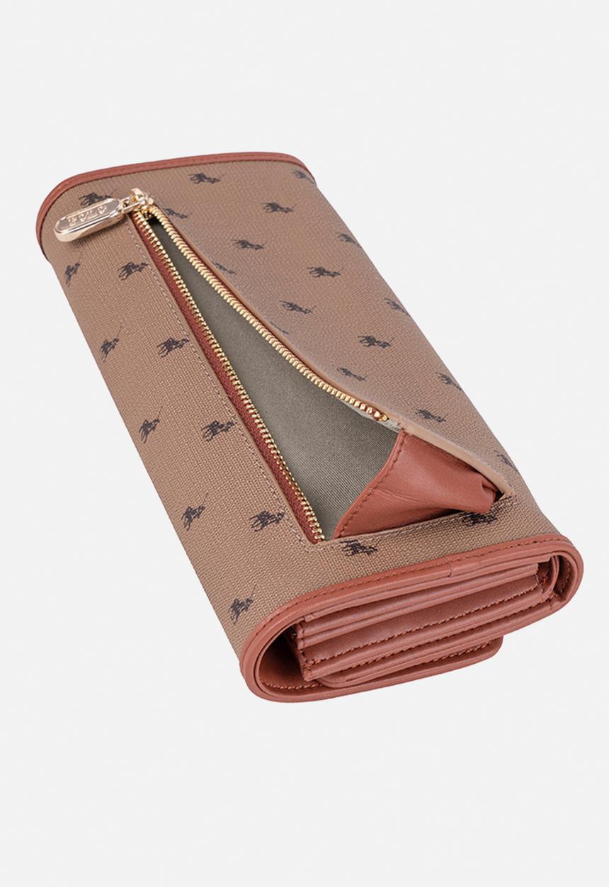 POLO - Encore Trifold Purse - Camel