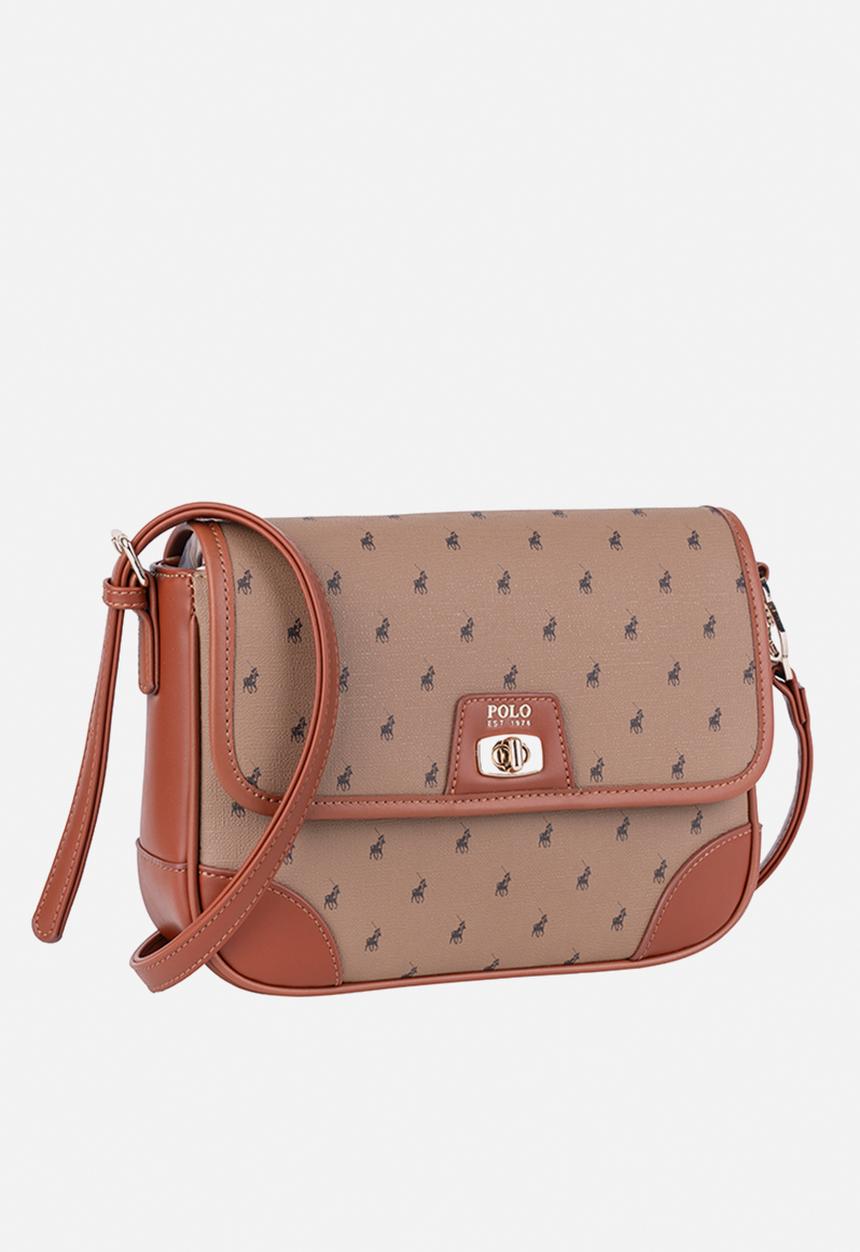 POLO - Encore Flapover Bag - Camel