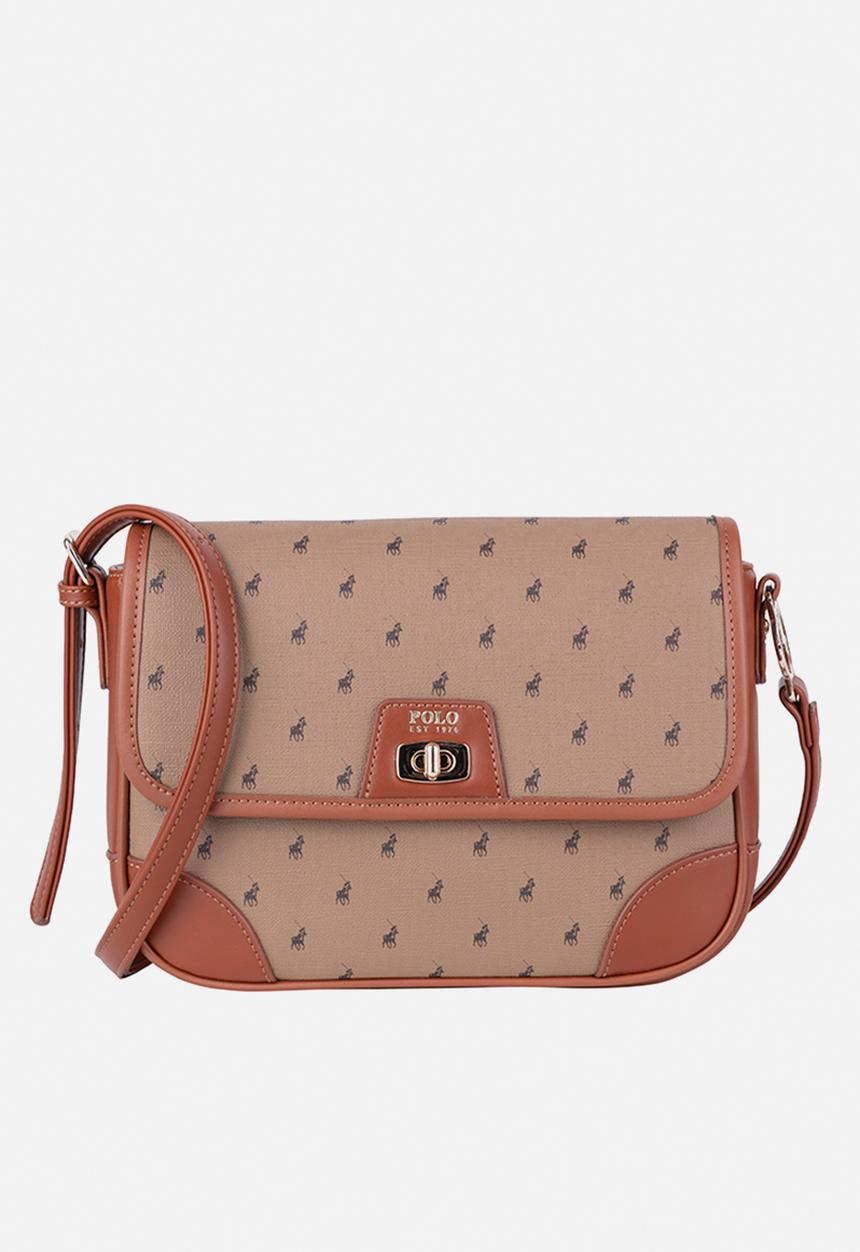 POLO - Encore Flapover Bag - Camel