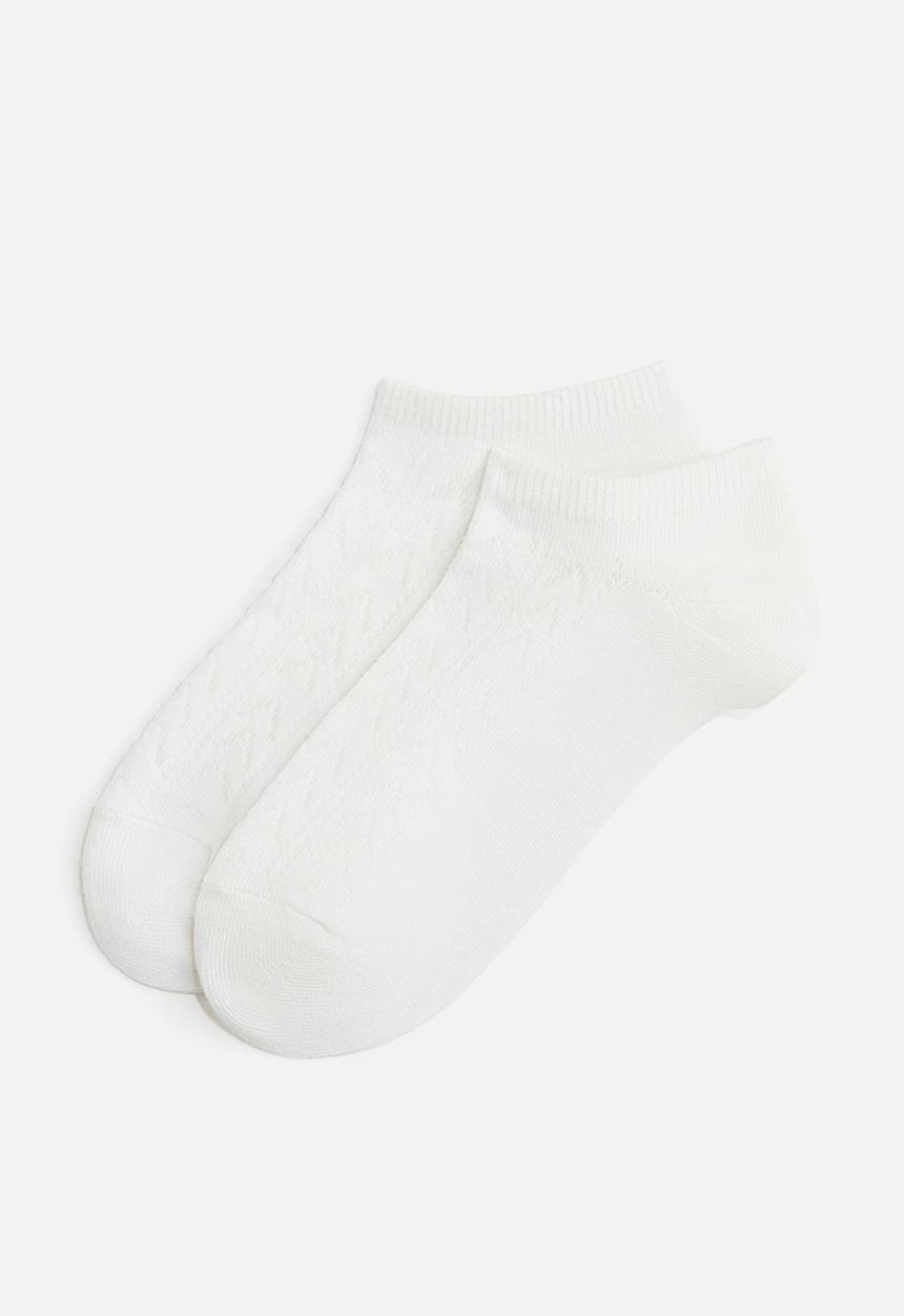 H&M - 7-Pack trainer socks - white
