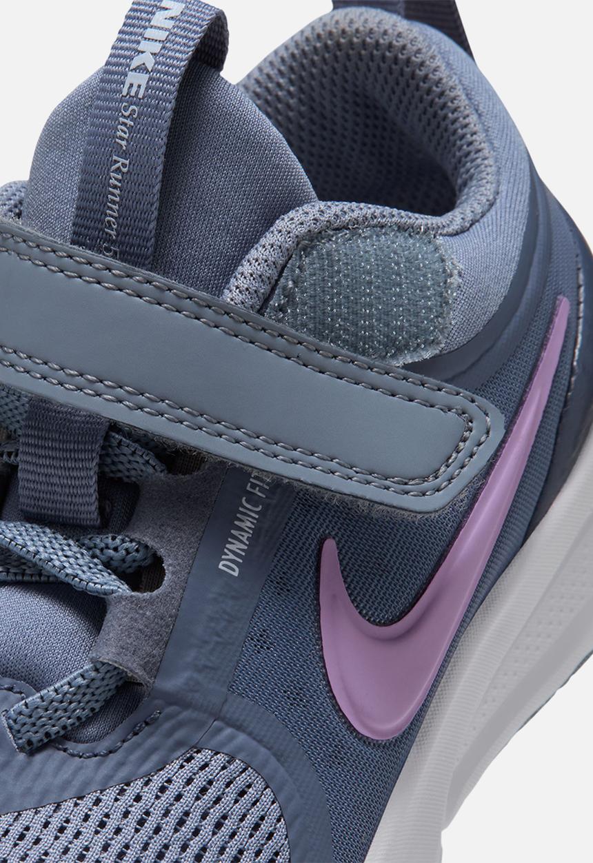 Nike - Nike star runner 5 pre school - ashen slate/violet star/diffused blue