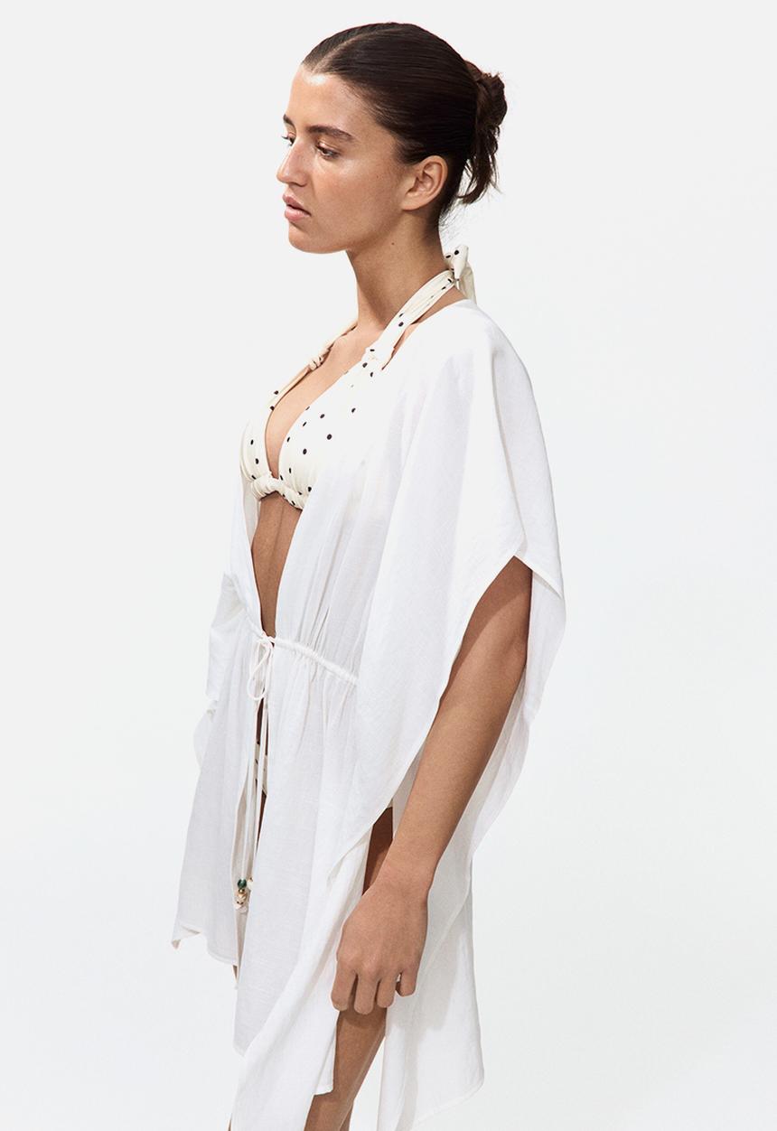 H&M - Beach kaftan dress - cream