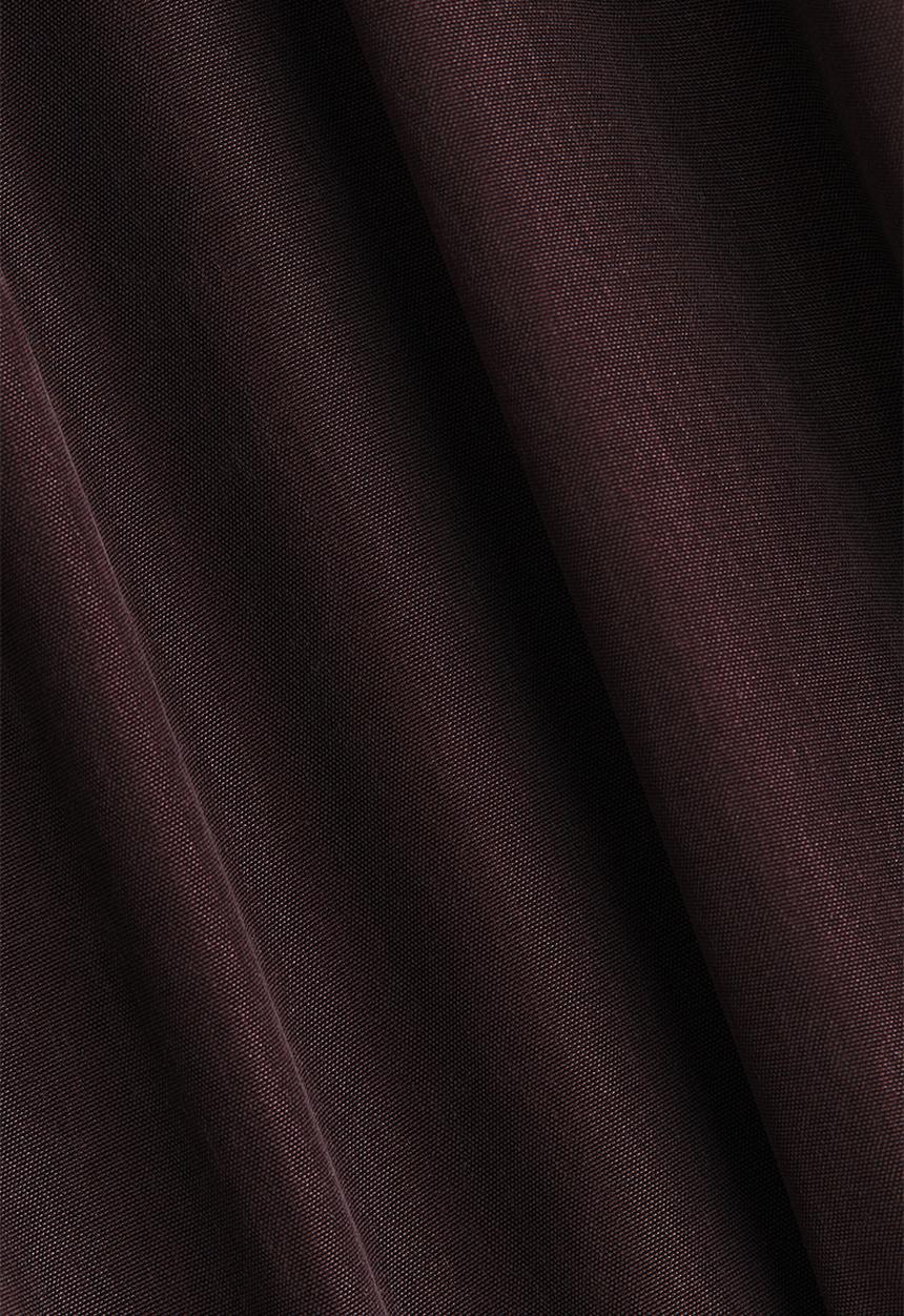 H&M - Bubble-hem halterneck top - dark brown