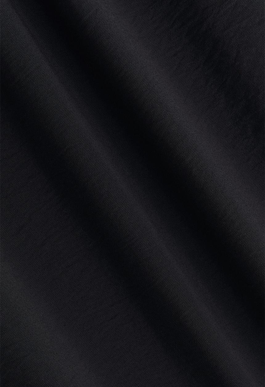 H&M - Smocked-waist dress - black