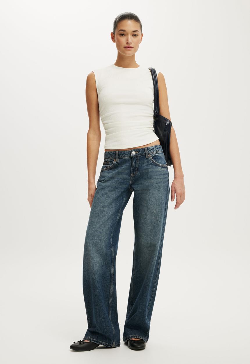 Cotton On - Mia Open Back Top - Creme Fraiche