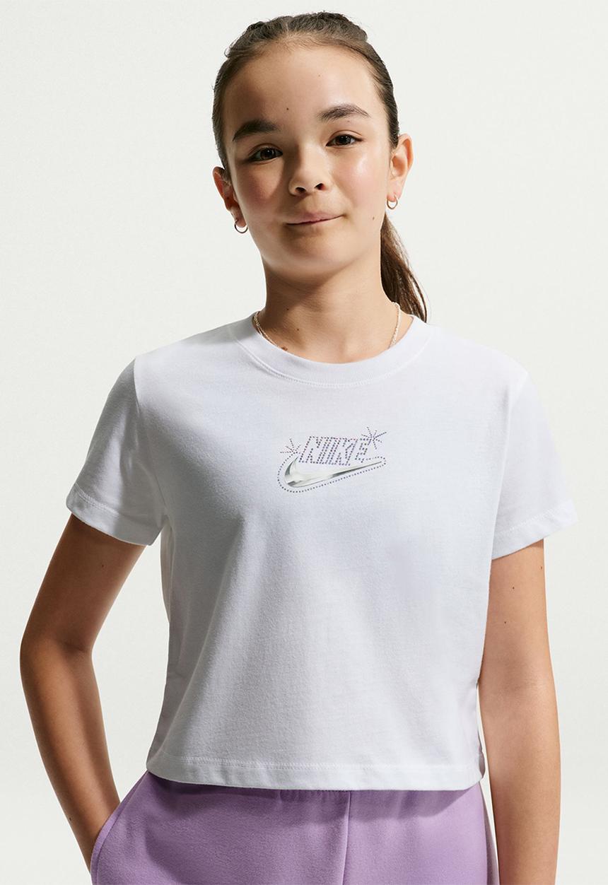 Nike - Girls Nike Sportswear Mod Cropped Tee