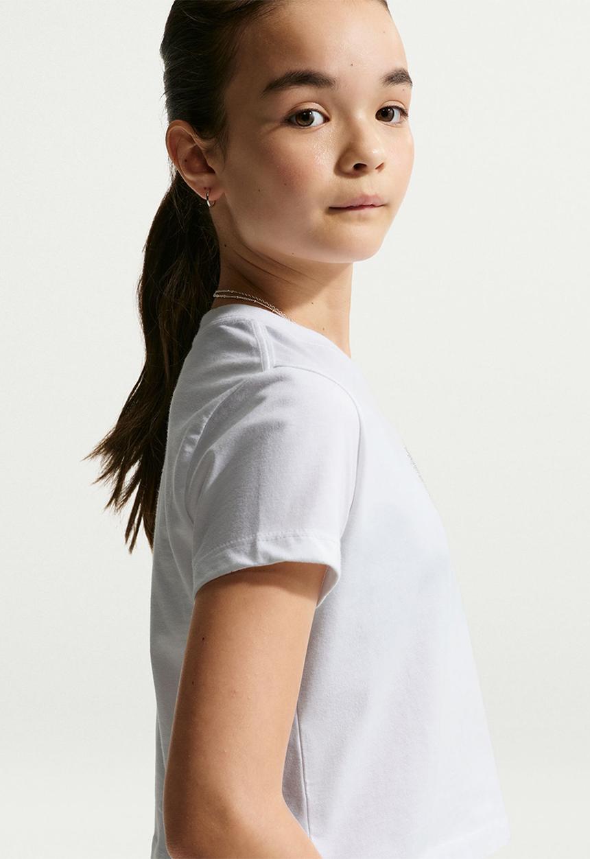 Nike - Girls Nike Sportswear Mod Cropped Tee