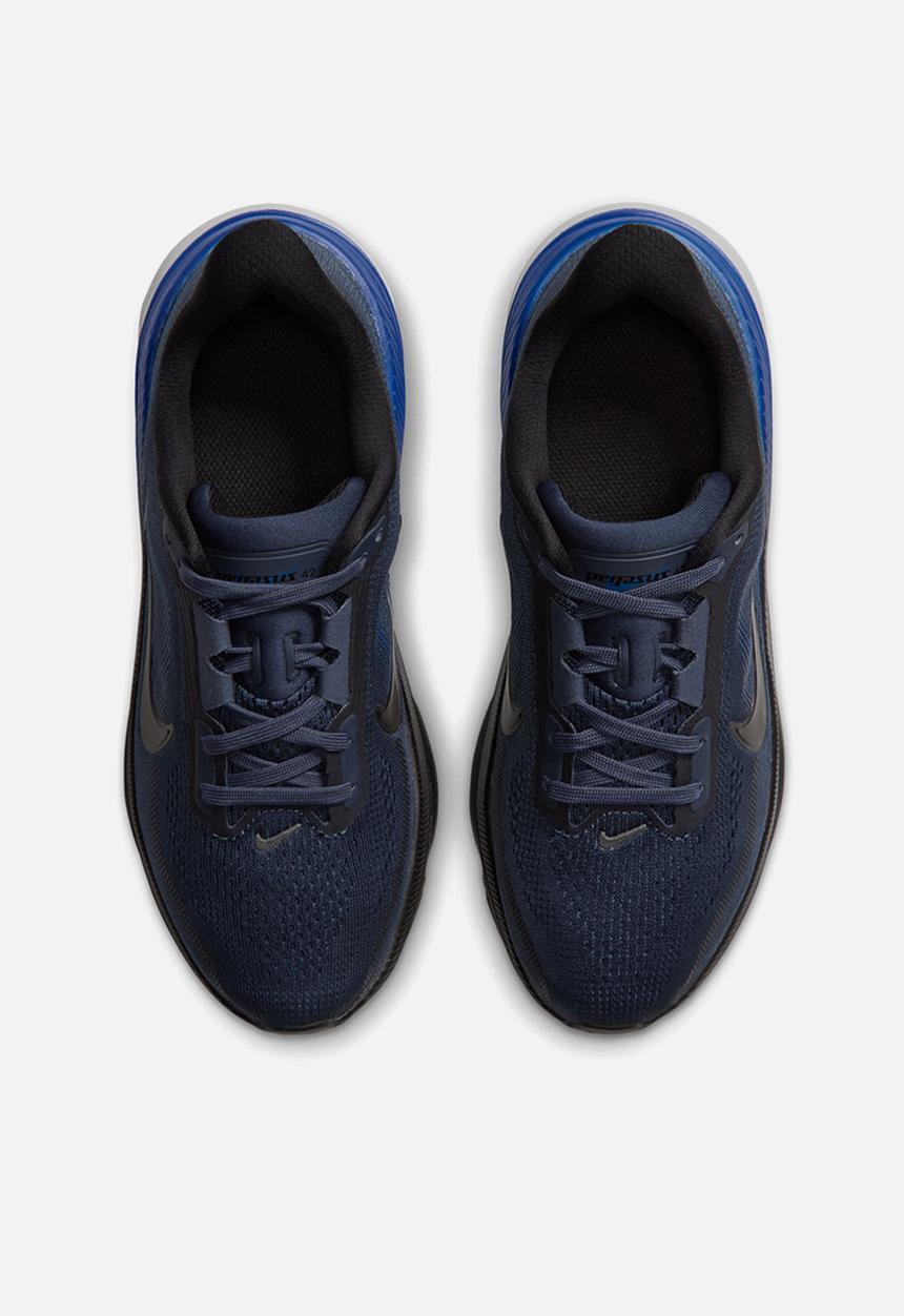 Nike - Nike pegasus 42 grade school - dark slate/black - grey mist/ racer blue