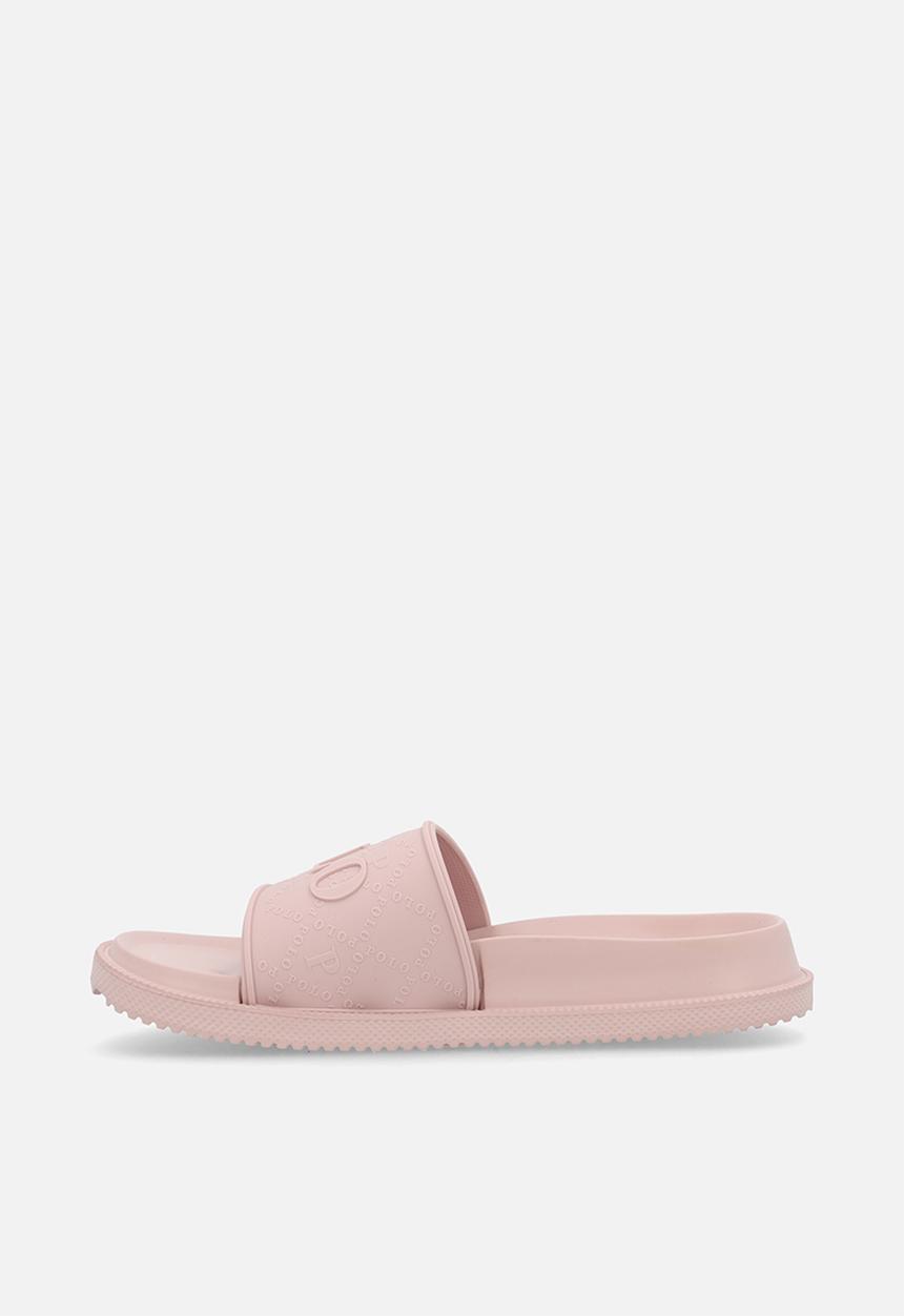 POLO - Monogram Moulded Pool Sandal - Pink