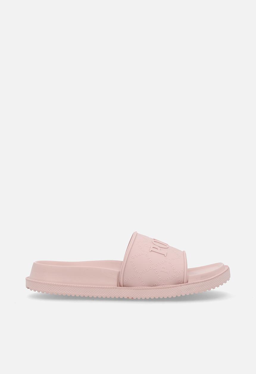 POLO - Monogram Moulded Pool Sandal - Pink