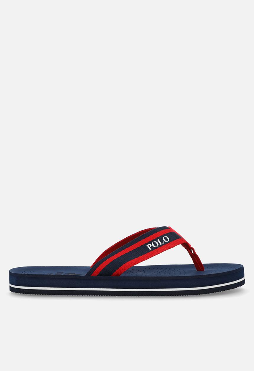 POLO - Perforated Flip Flop - Navy