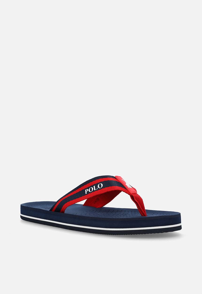 POLO - Perforated Flip Flop - Navy