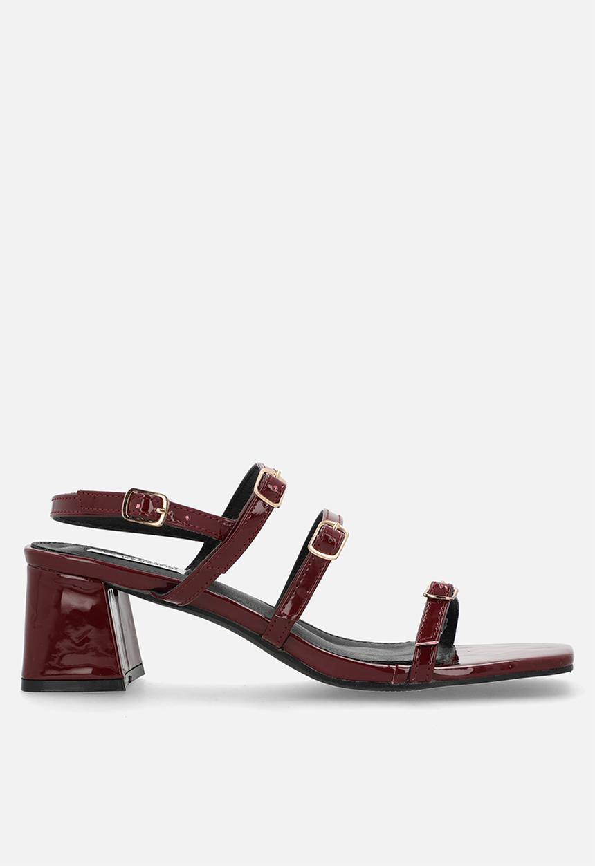 Madison® - Claire open toe slingback - wine