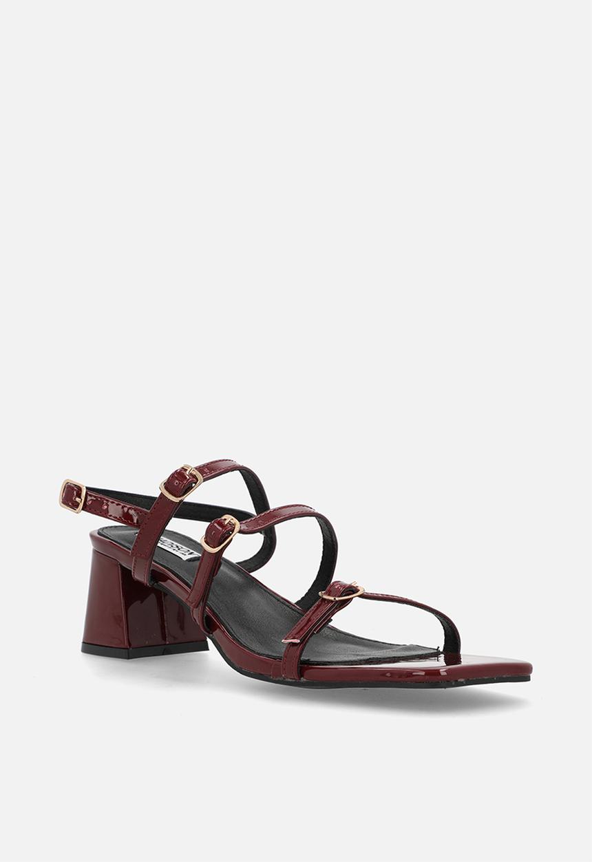 Madison® - Claire open toe slingback - wine