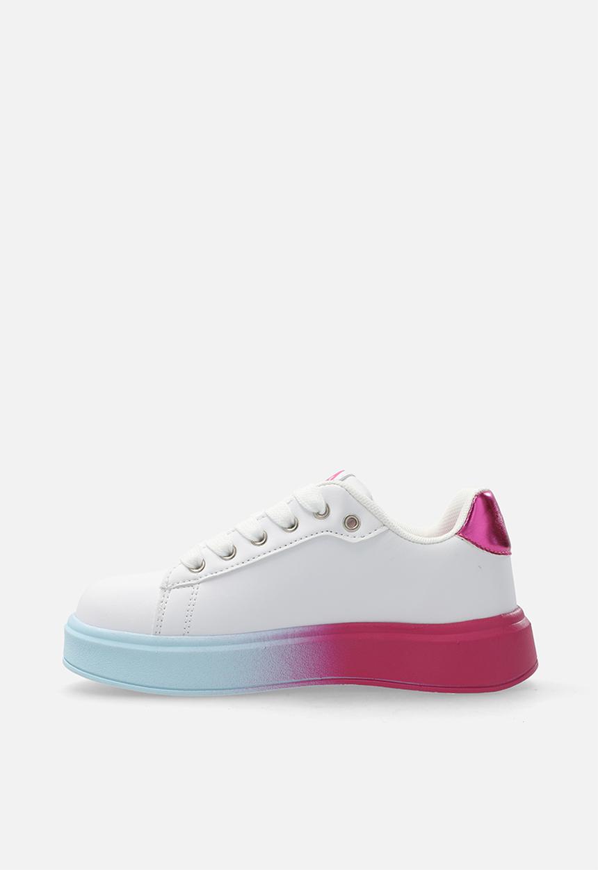 FILA - Nova lights lace up - white/cerise