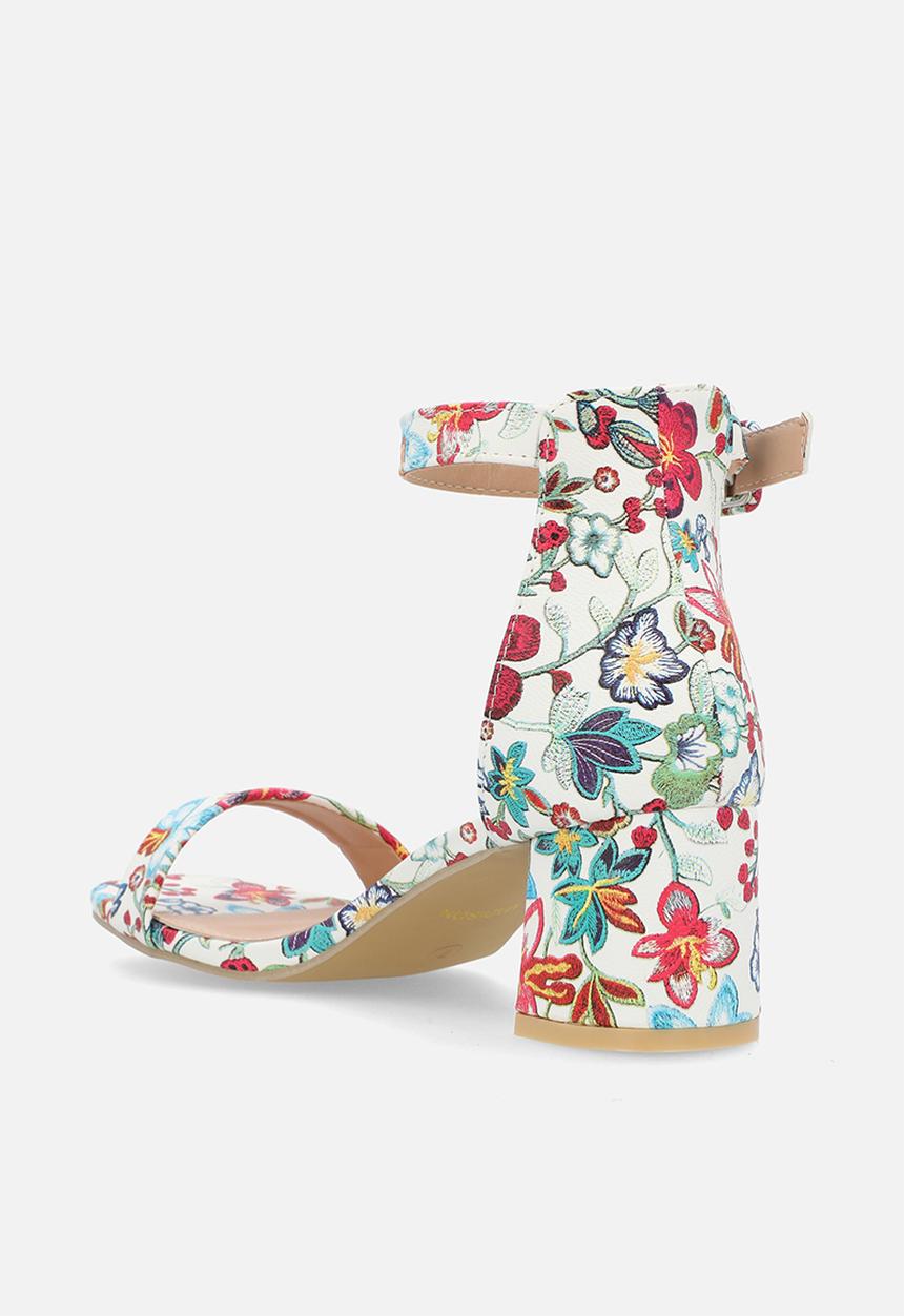 Madison® - Amira 4 open toe ankle strap - floral