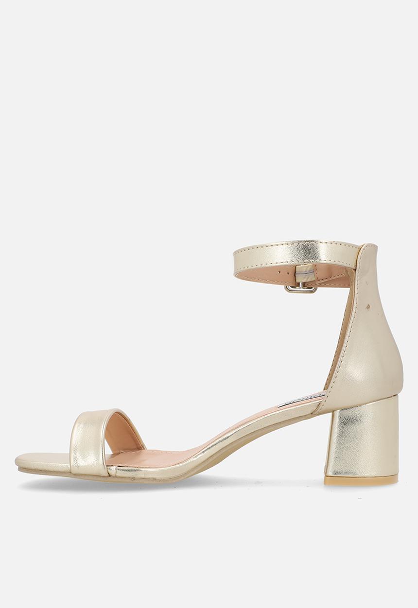 Madison® - Amira 4 open toe ankle strap - gold