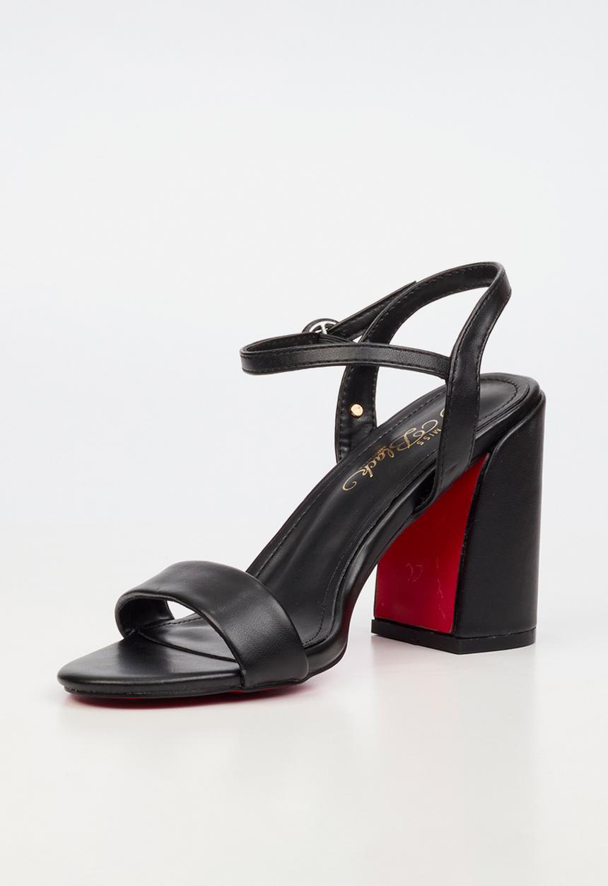 Miss Black - Cassy 1 classic block heel - black