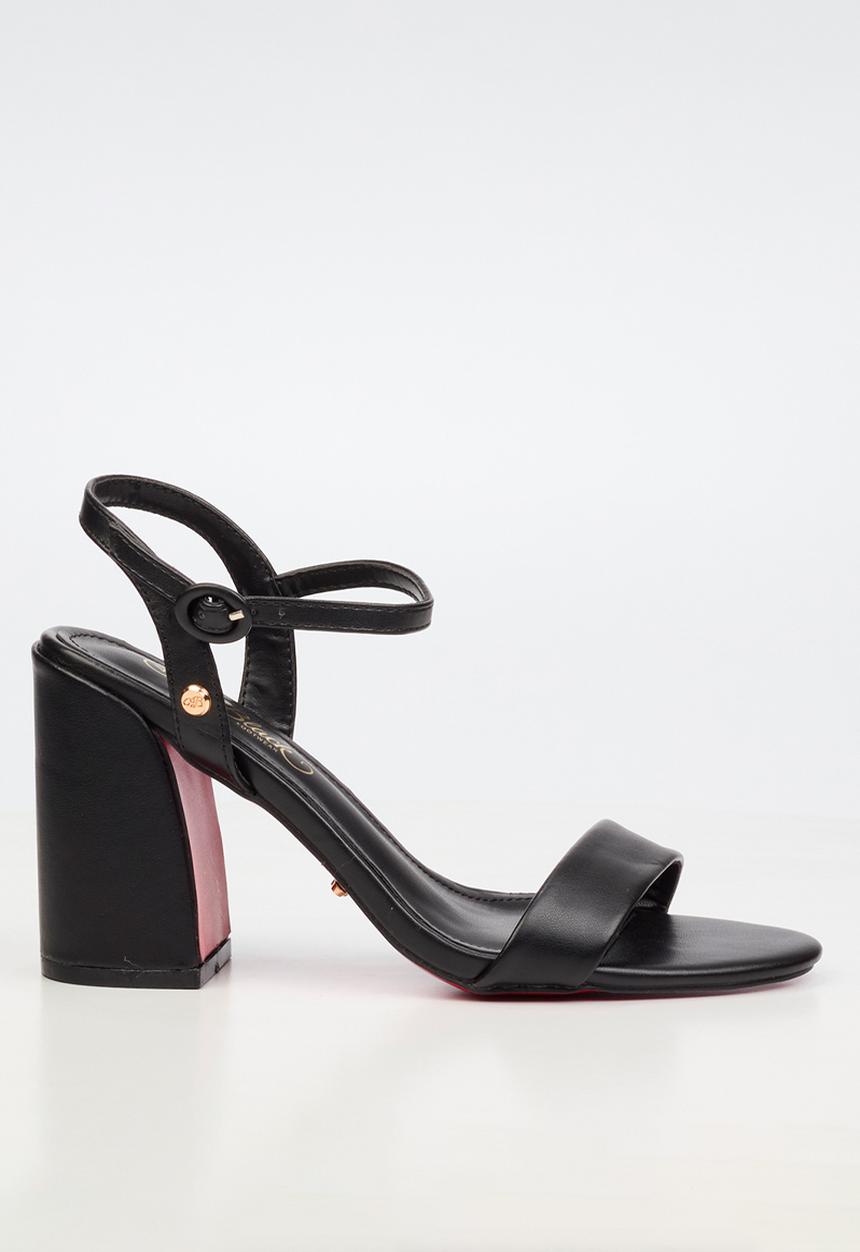 Miss Black - Cassy 1 classic block heel - black
