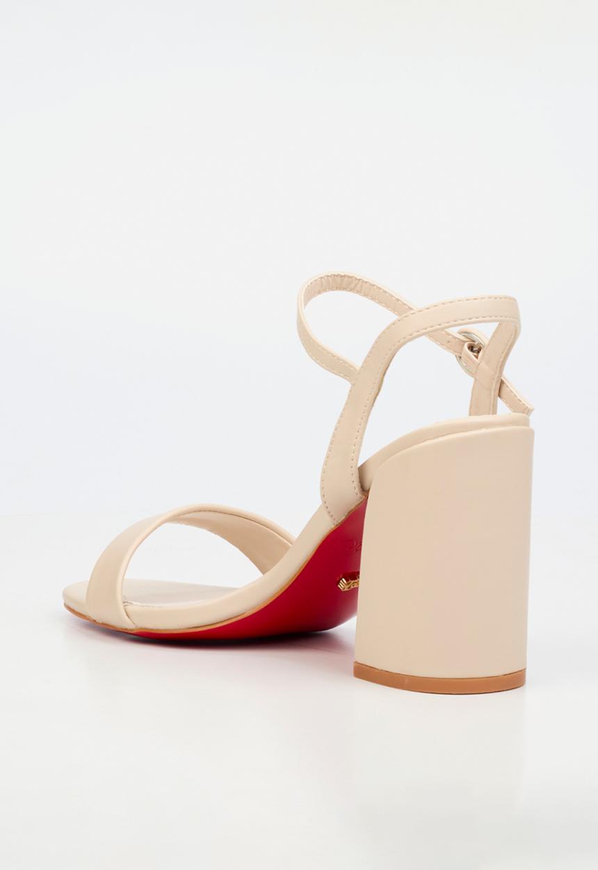 Miss Black - Cassy 1 classic block heel - neutral