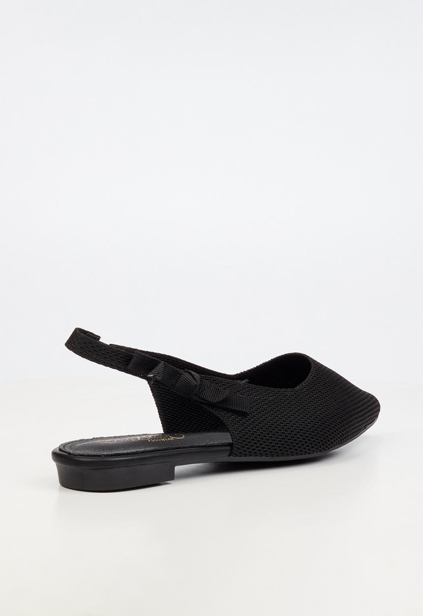 Miss Black - Xylie 1 tape slingback pump - black