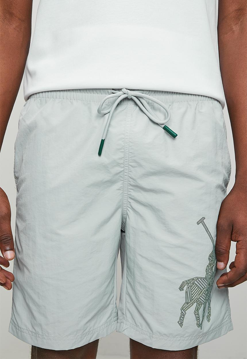 POLO - Mens sport beach short - grey