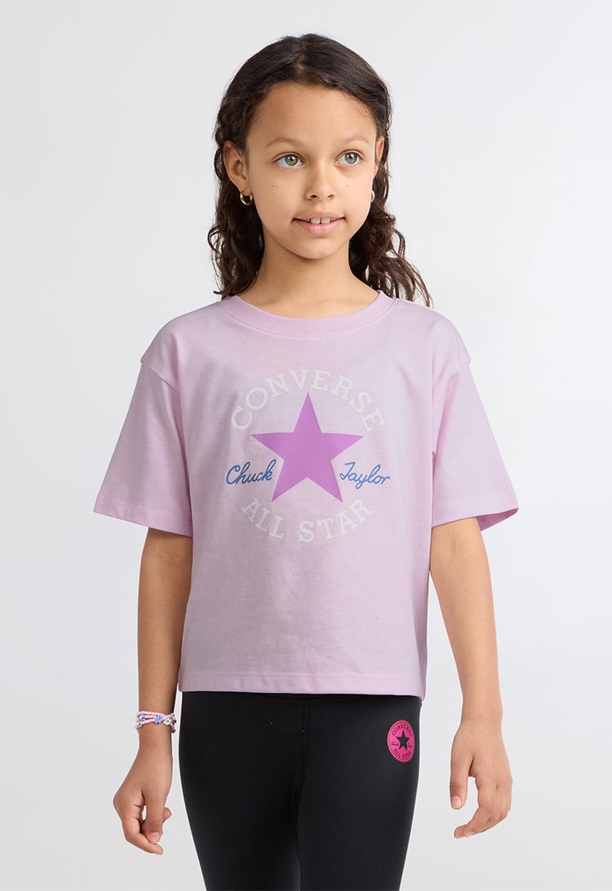 Converse - Cnvg S/S Dissected Ctp T-Shirt - New Found Bloom
