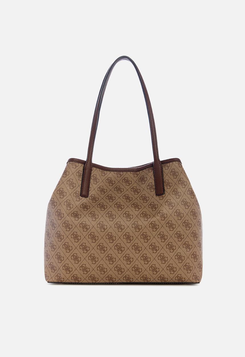 GUESS - Ahb Victtoria 2 In 1 Tote - Latte Logo
