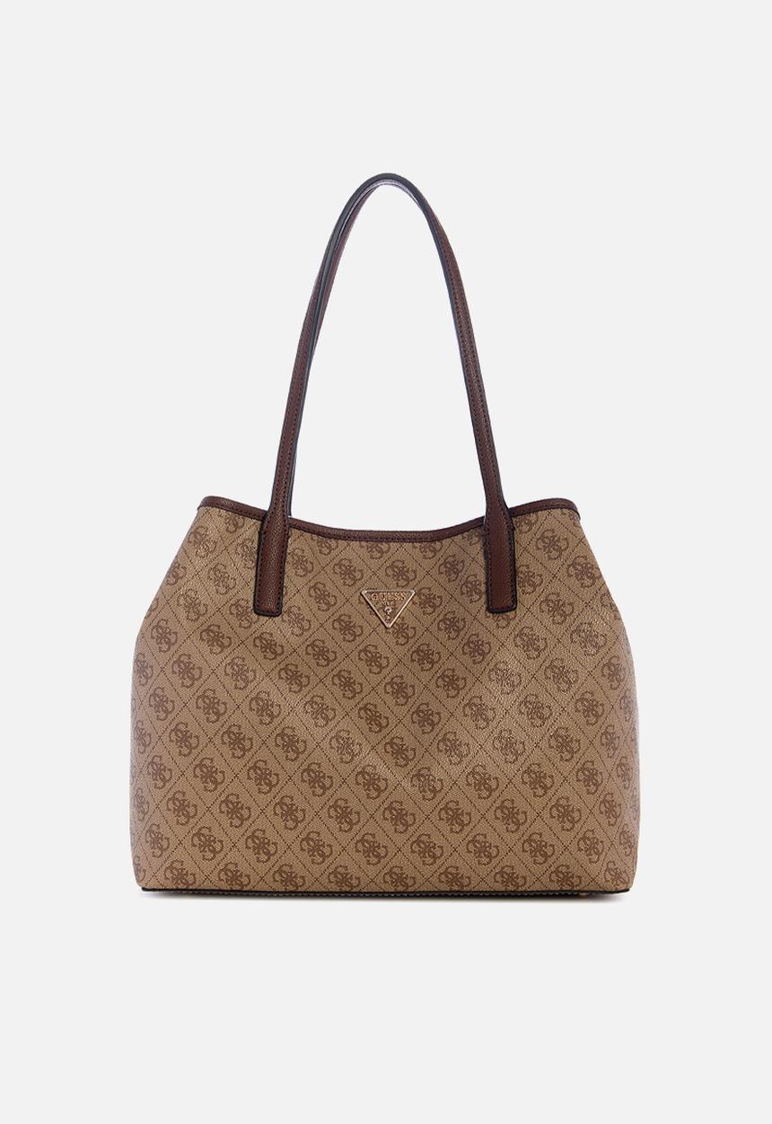 GUESS - Ahb Victtoria 2 In 1 Tote - Latte Logo