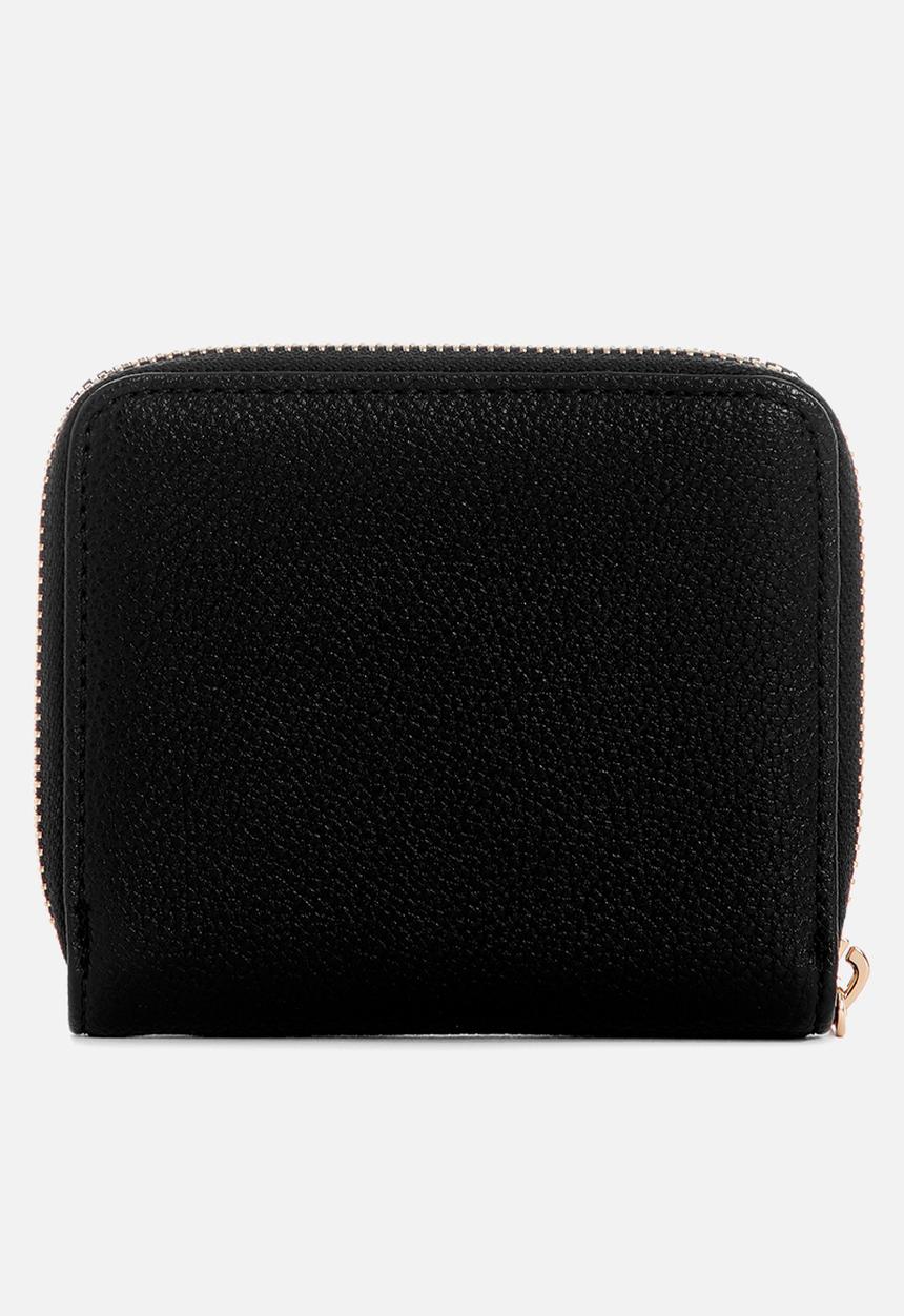 GUESS - Slg Laurel ii Slg Small Zip Around - Black