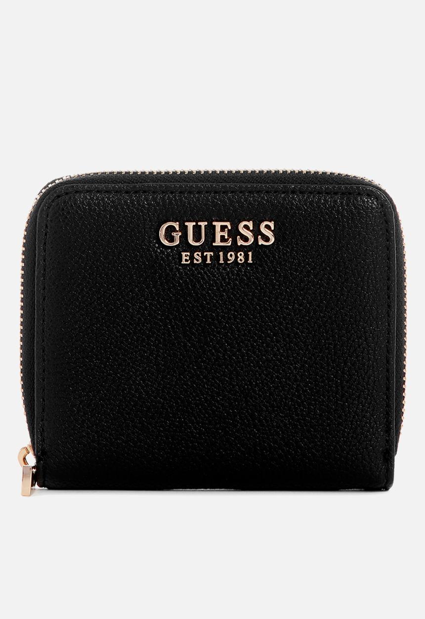 GUESS - Slg Laurel ii Slg Small Zip Around - Black