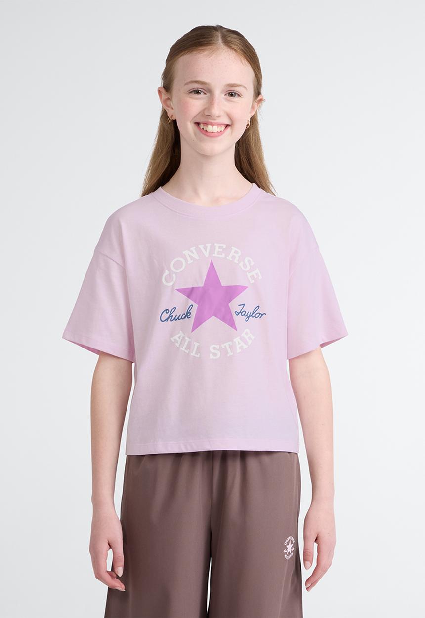 Converse - Cnvg S/S Dissected Ctp T-Shirt - New Found Bloom