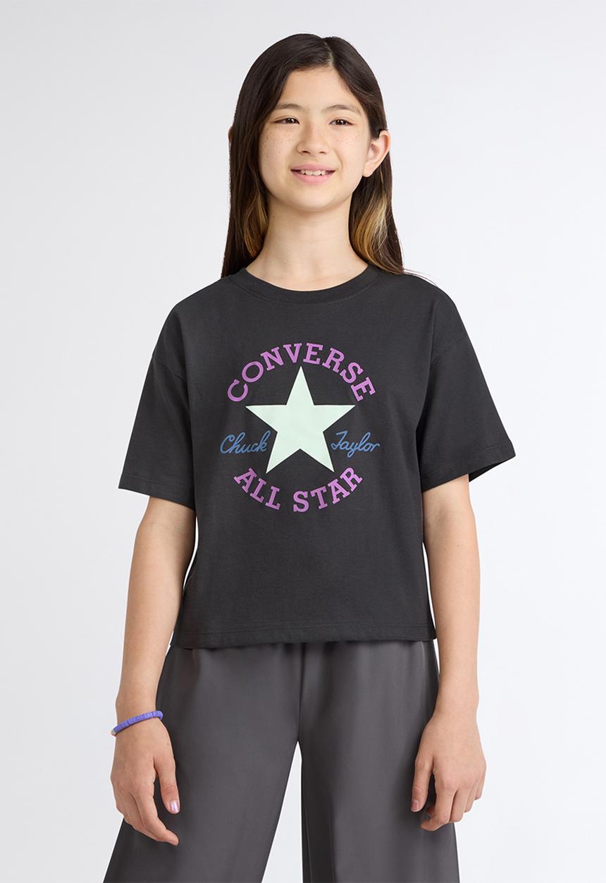 Converse - Cnvg S/S Dissected Ctp T-Shirt - Dark Matter