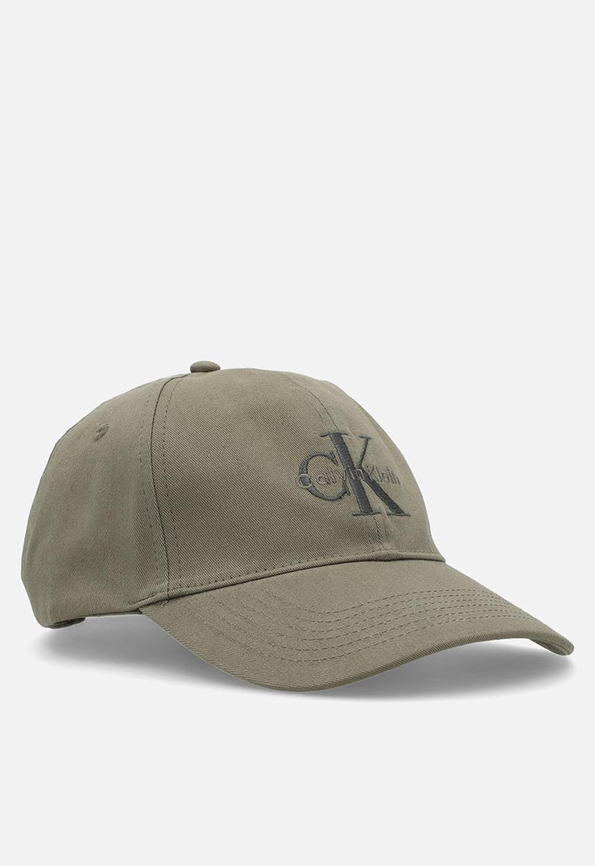 Calvin Klein - Monologo Embroidery Baseball Cap - Dusty Olive