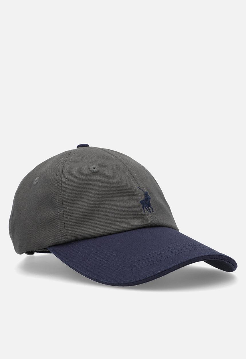 POLO - 6 Panel Two Tone  Peak - Grey