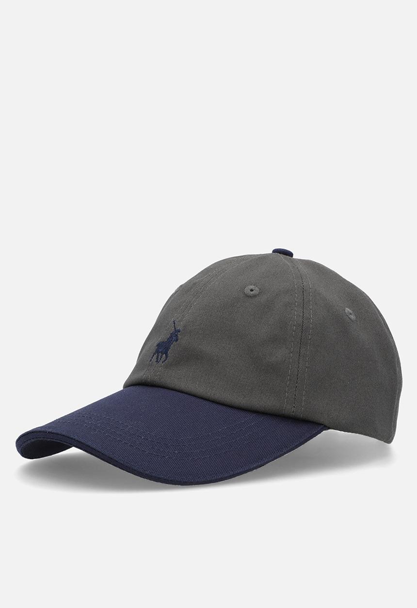 POLO - 6 Panel Two Tone  Peak - Grey