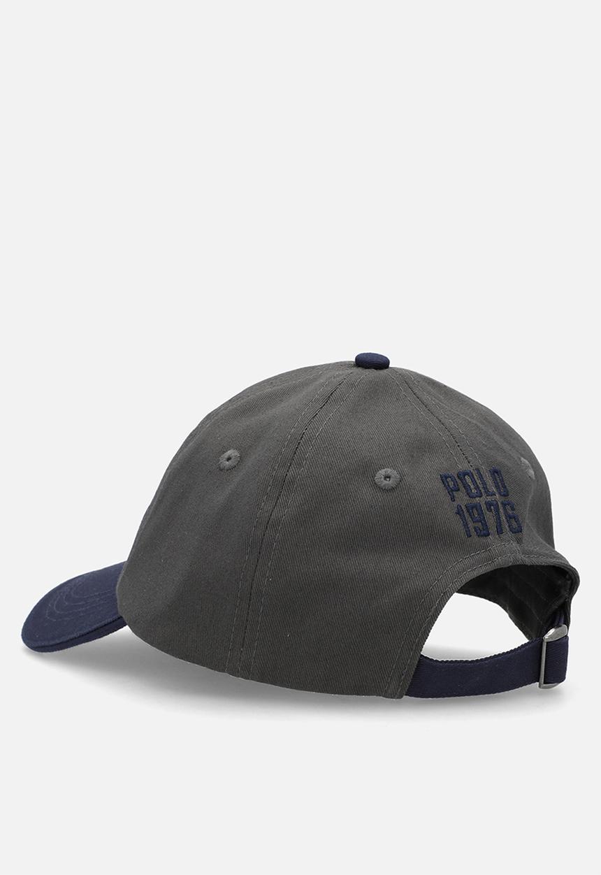 POLO - 6 Panel Two Tone  Peak - Grey
