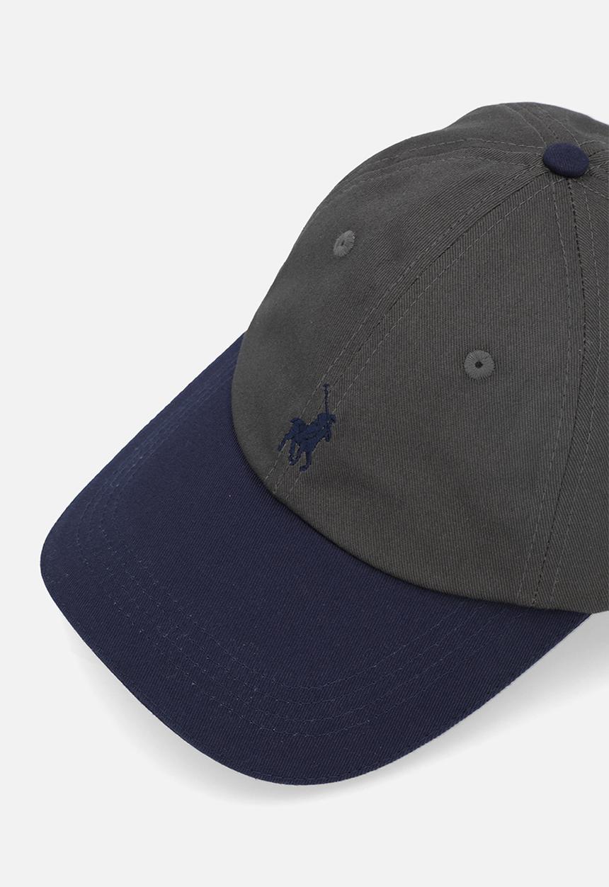 POLO - 6 Panel Two Tone  Peak - Grey