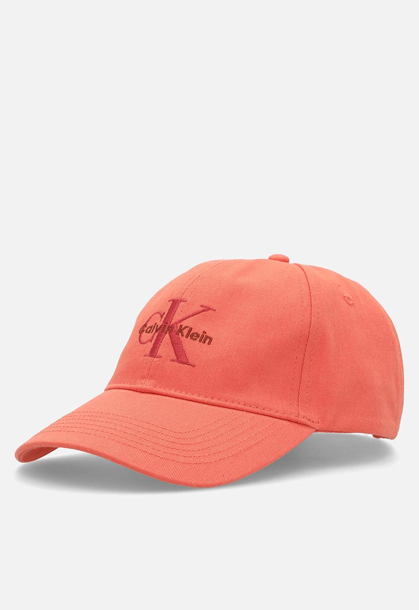 Calvin Klein - Monologo Embroidery Baseball Cap - Apricot
