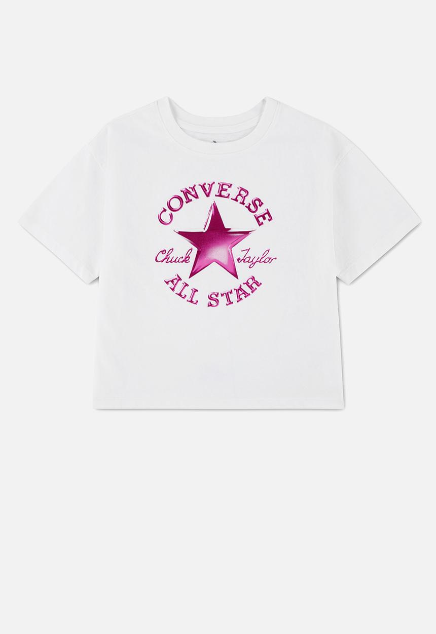 Converse - Cnvg Chrome Dctp Boxy Tee - Vintage White