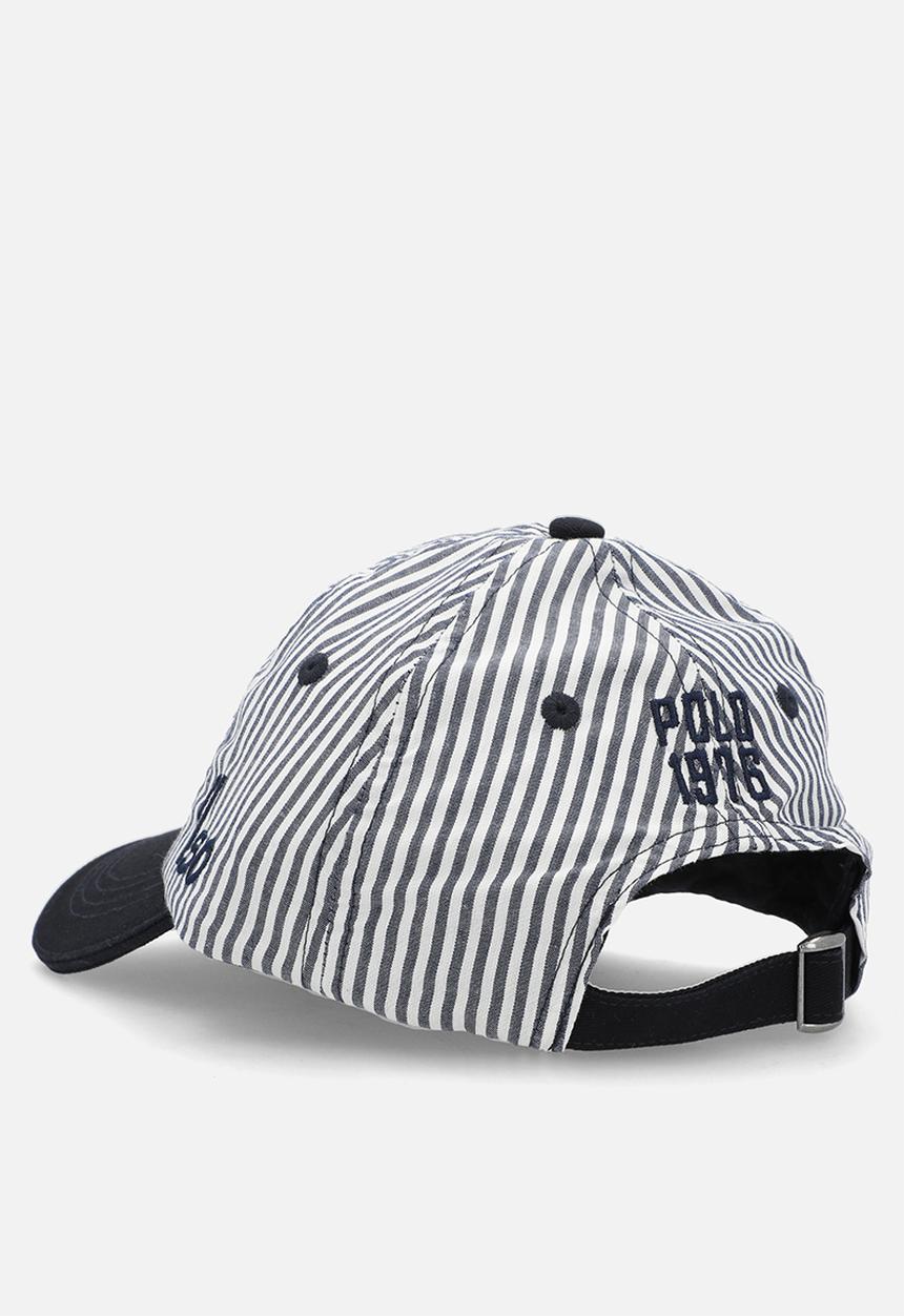 POLO - 6 Panel Stripe Peak  - Navy