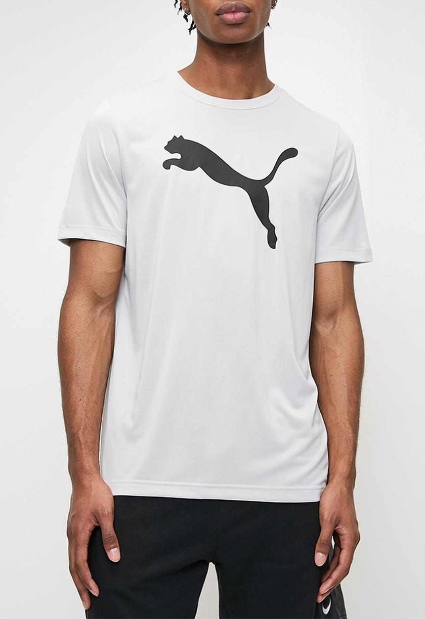 PUMA - Essential Logo T-shirt   - Grey