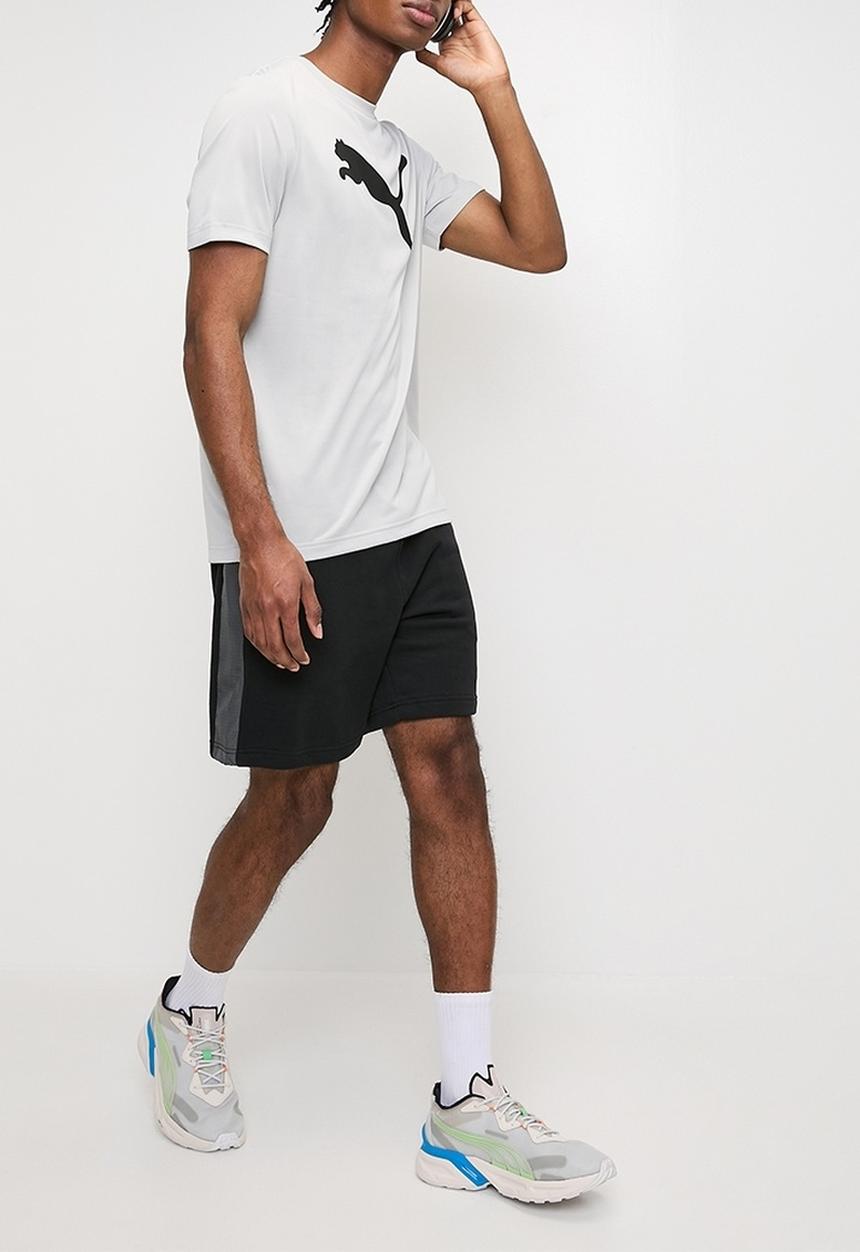 PUMA - Essential Logo T-shirt   - Grey