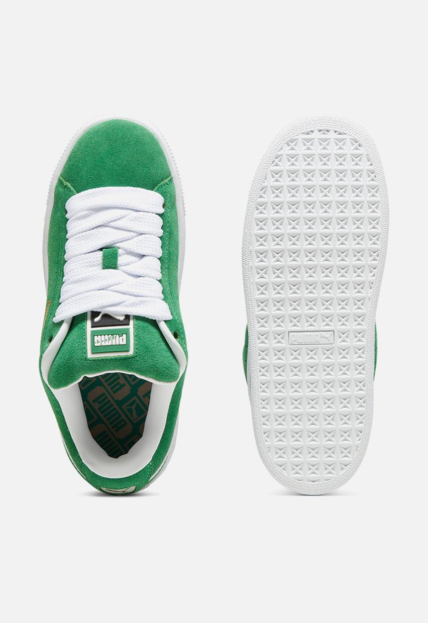 PUMA - Suede xl jr - archive green/puma white