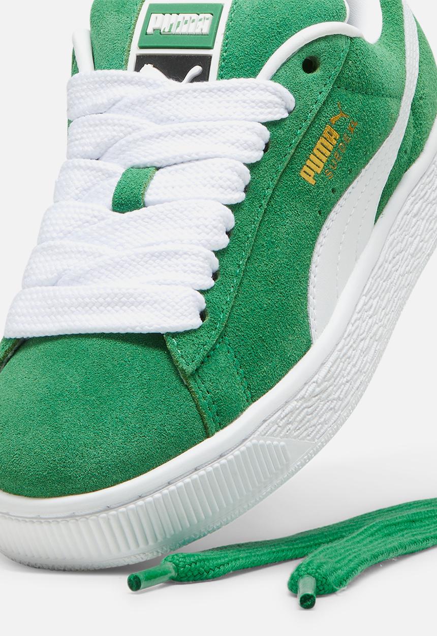 PUMA - Suede xl jr - archive green/puma white