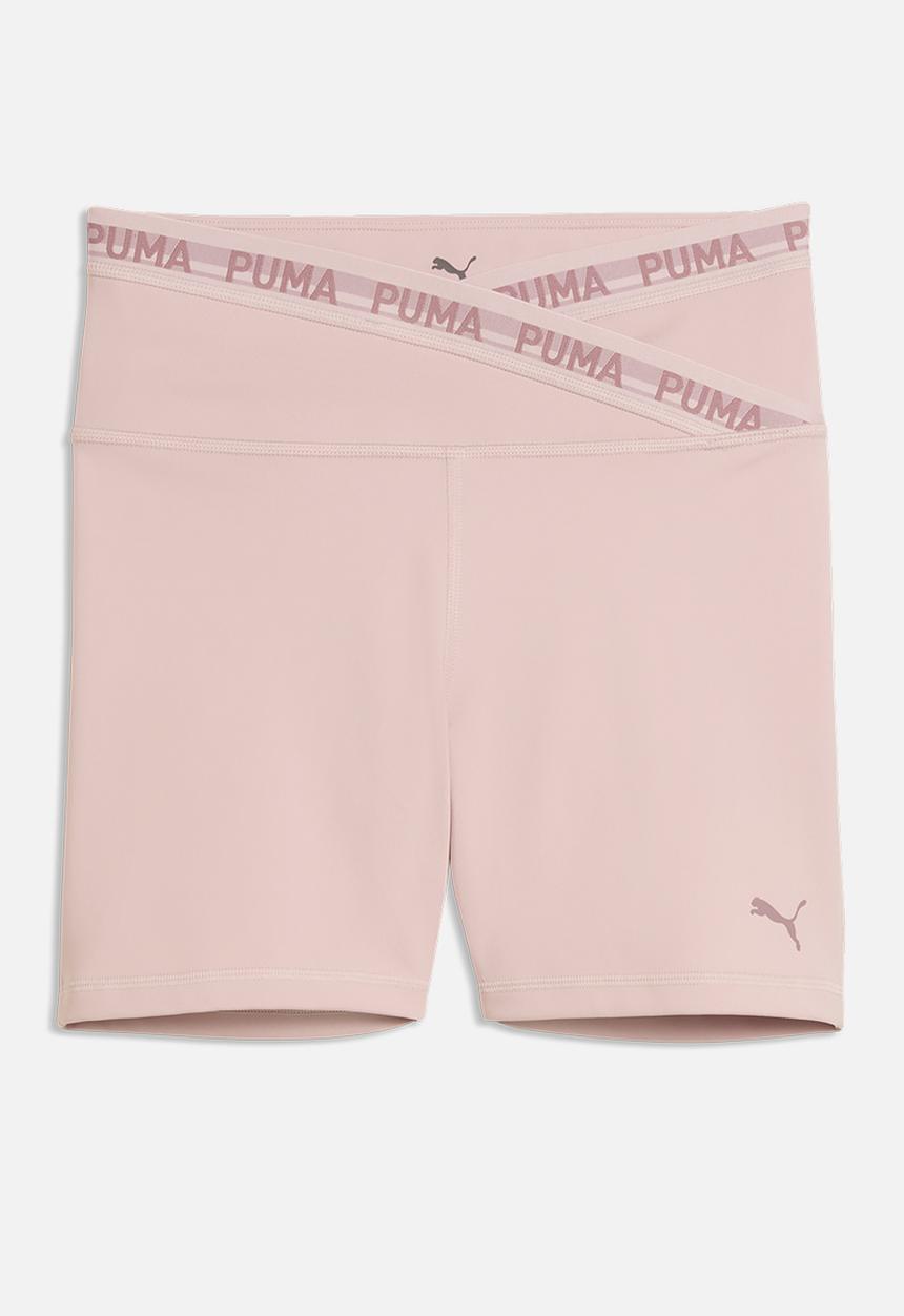 PUMA - W Puma Strong Cross Front Short Tight - Hw 5" - Misty Pink