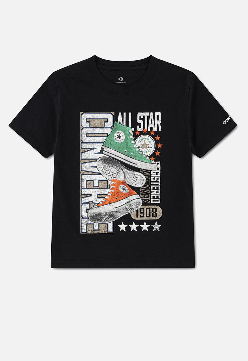 Converse - Cnvb Varcity Double Kicks Ss T -  Black